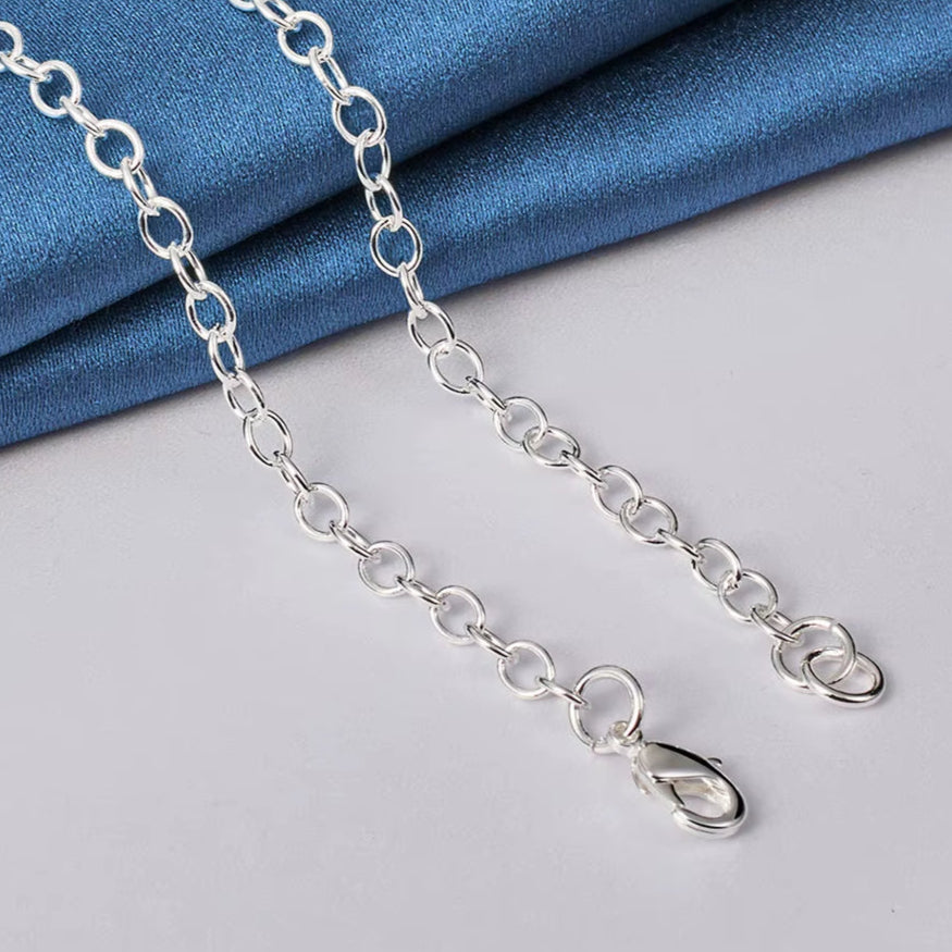 Collier trèfle argent femme