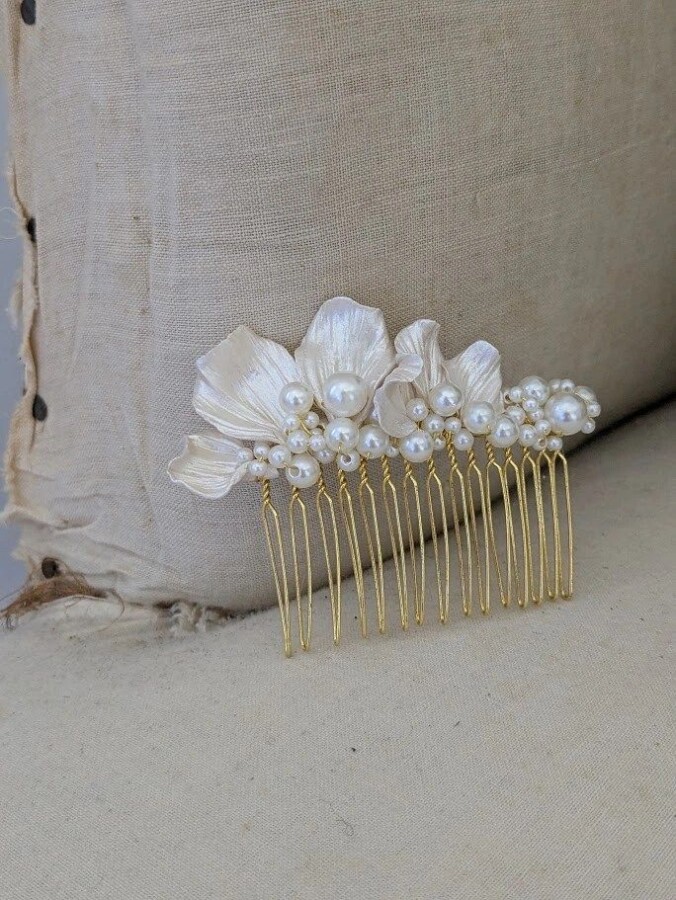 Accessoires cheveux mariage élégants