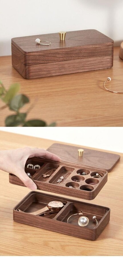 Élégantes boîtes à bijoux