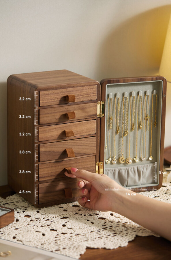Boîtes en bois pour bijoux