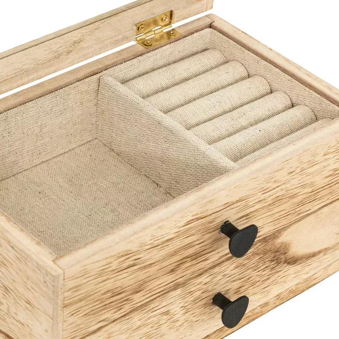 Coffrets à bijoux en bois