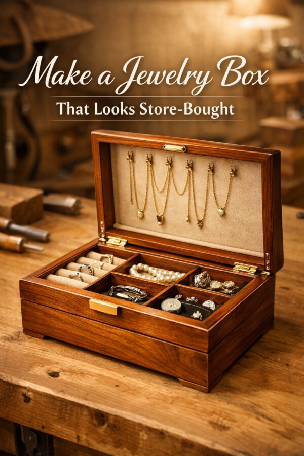 Boîtes en bois pour bijoux