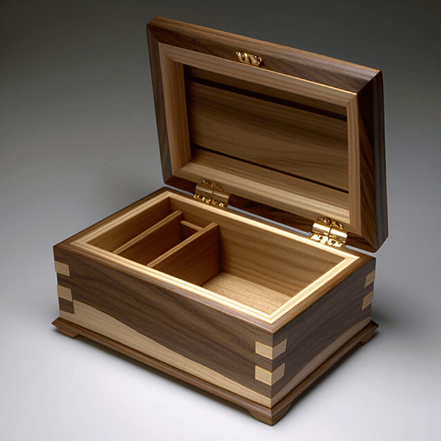 Coffrets à bijoux en bois