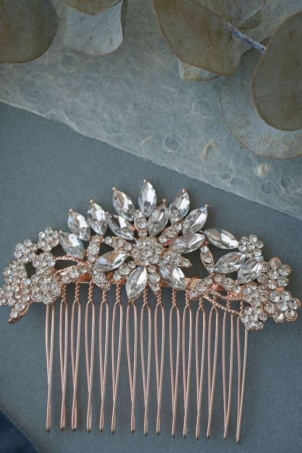 Accessoire élégant cheveux mariage