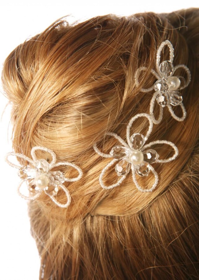 Accessoire élégant cheveux mariage