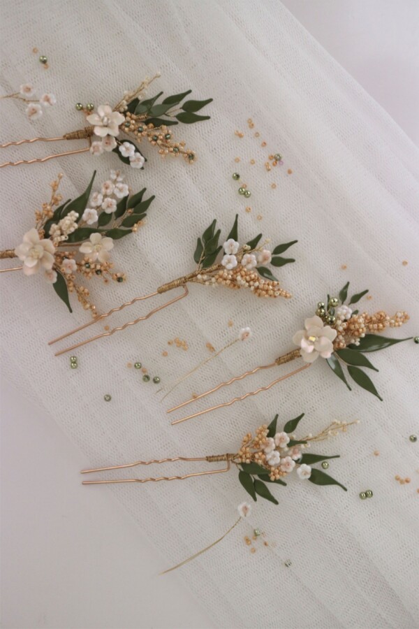 Accessoire élégant cheveux mariage
