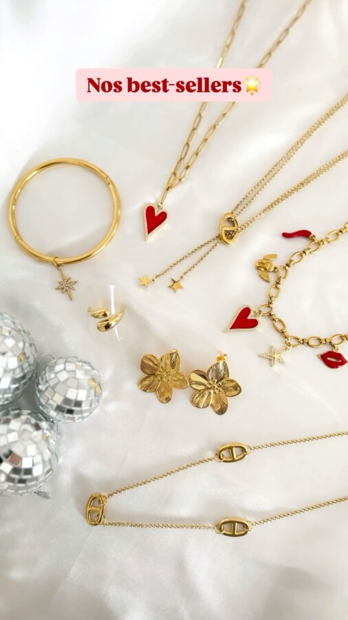 Bijoux acier inoxydable abordables