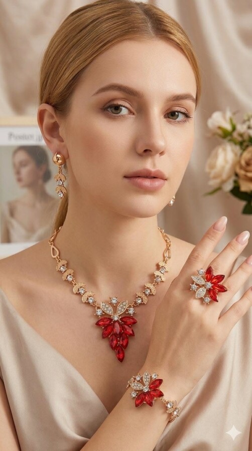 Élégance bijoux fantaisie luxe