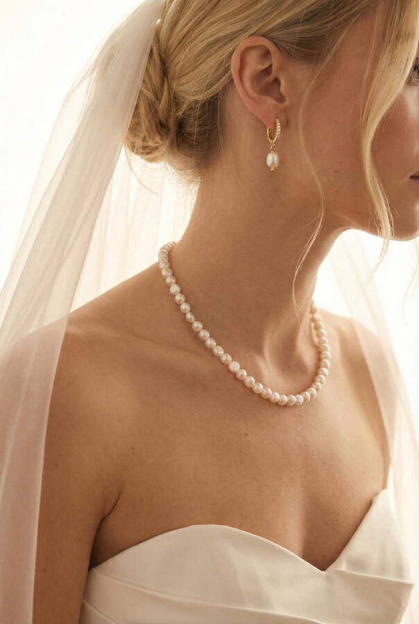 Parure élégante pour mariage