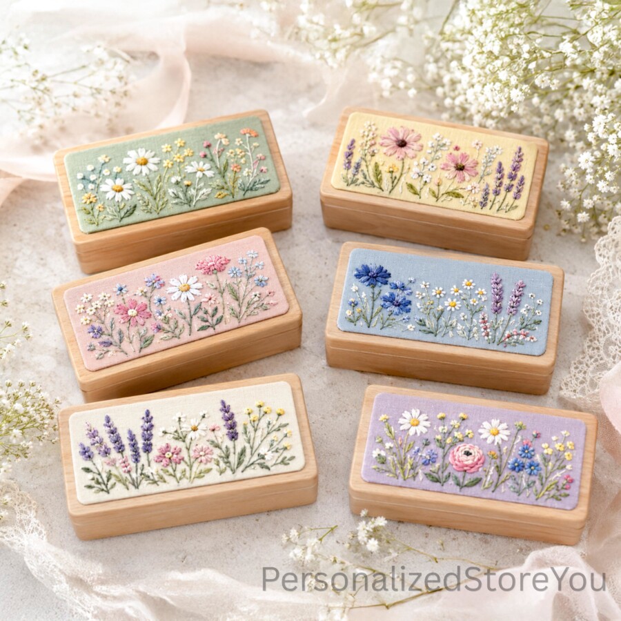 Coffret bijoux personnalisé