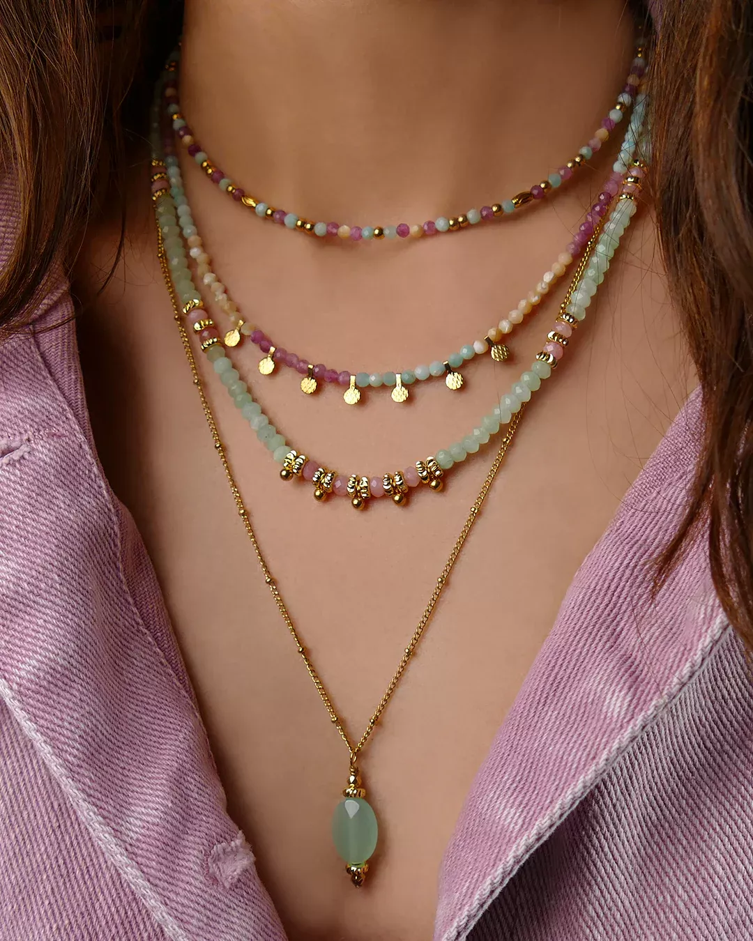 Bijoux fantaisie luxe raffinés