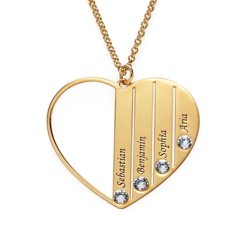 Bijoux gravés pour maman