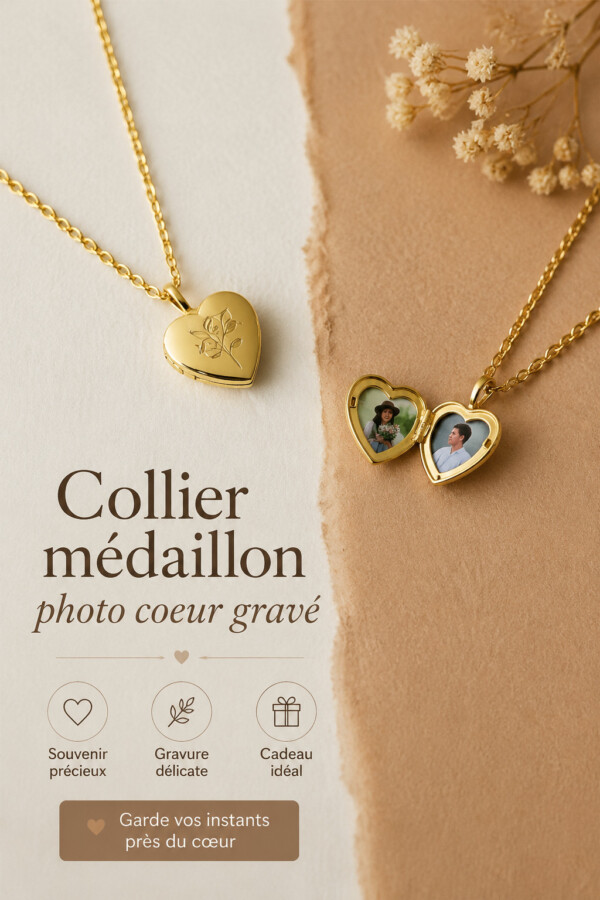 Bijoux personnalisés avec images