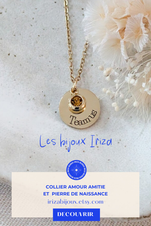 Bijoux or personnalisés élégants