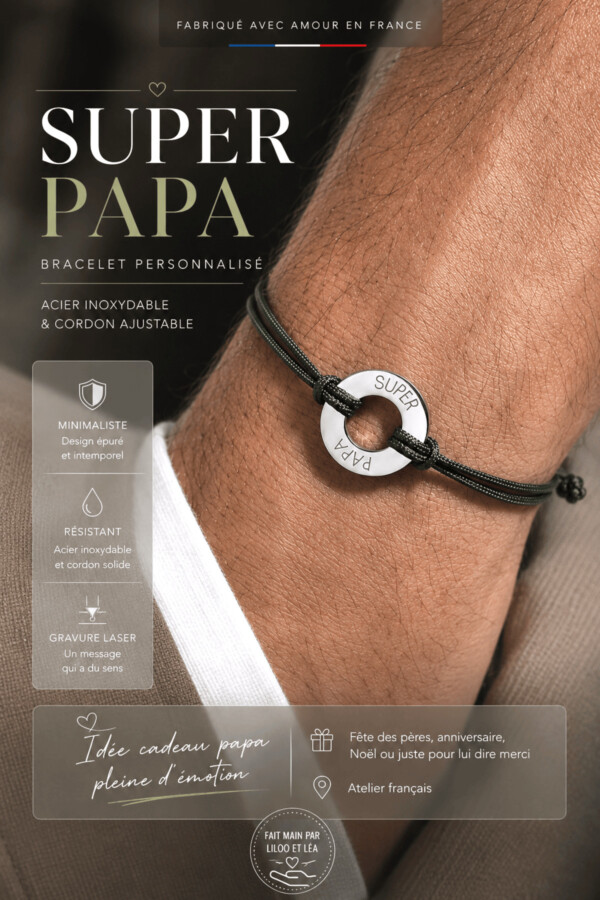 Bijoux homme pour offrir