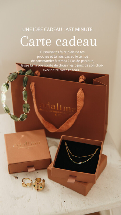 Liberté carte cadeau bijoux