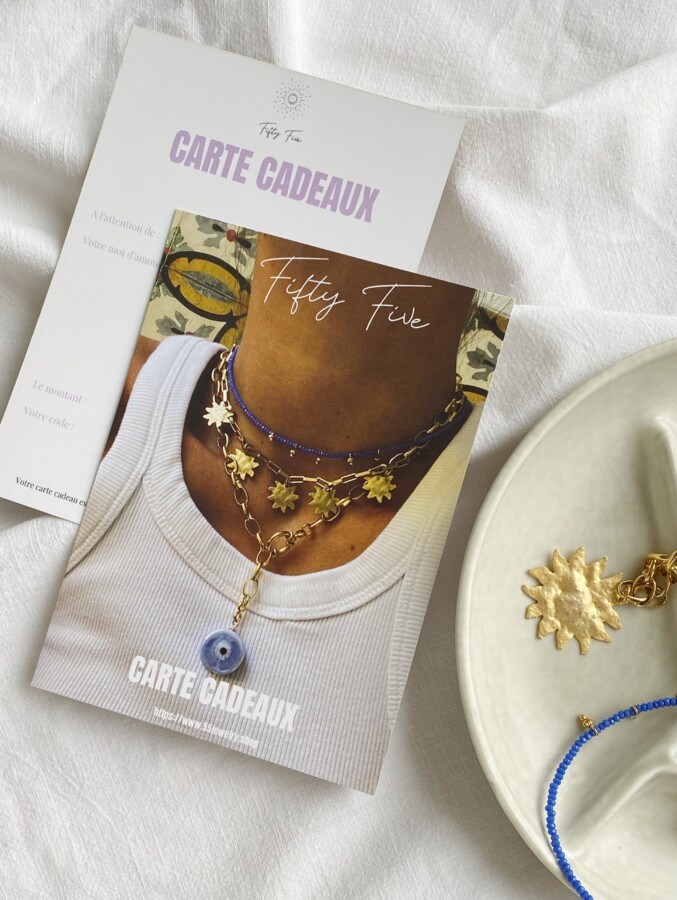 Sélection carte cadeau bijoux