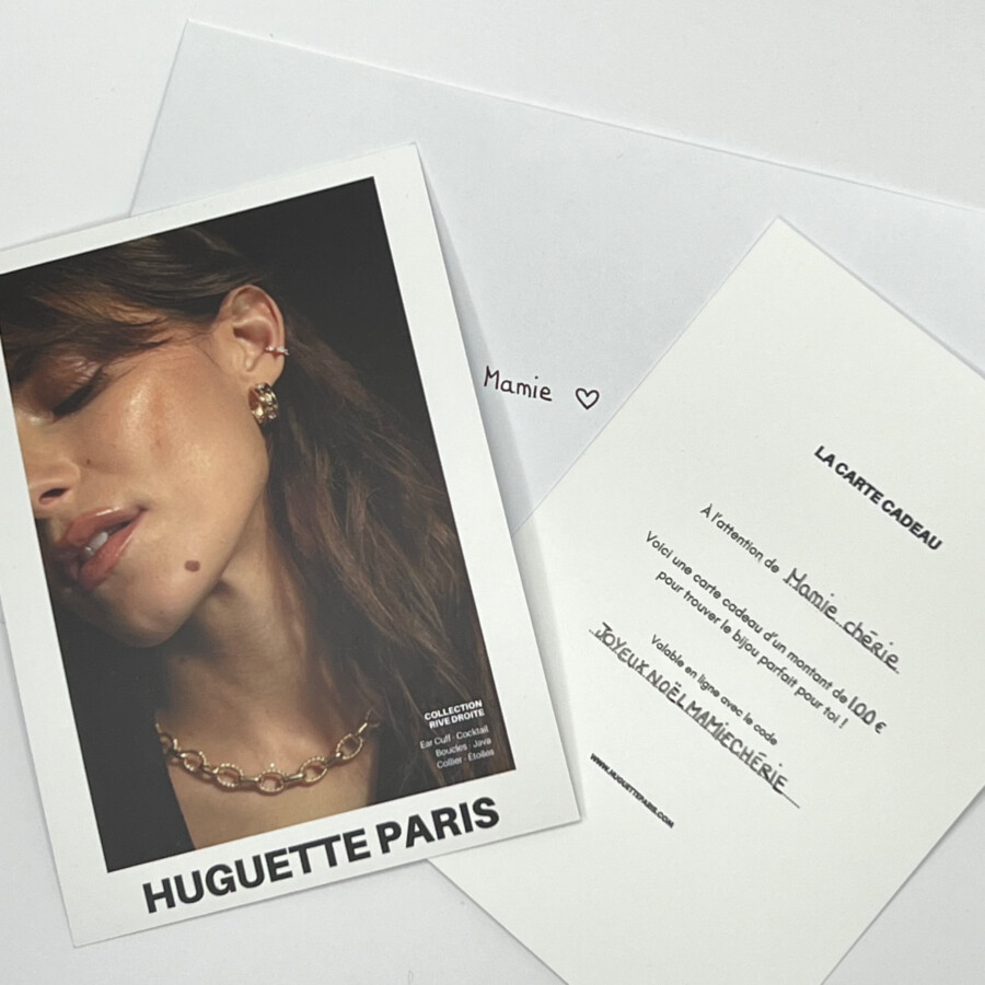 Choix carte cadeau bijoux
