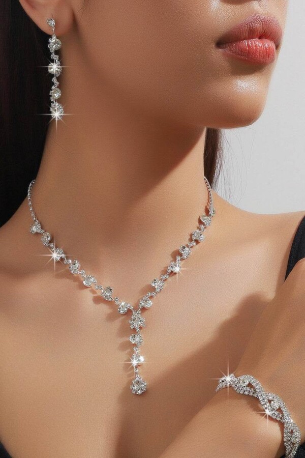 Parure bijoux mariage élégante