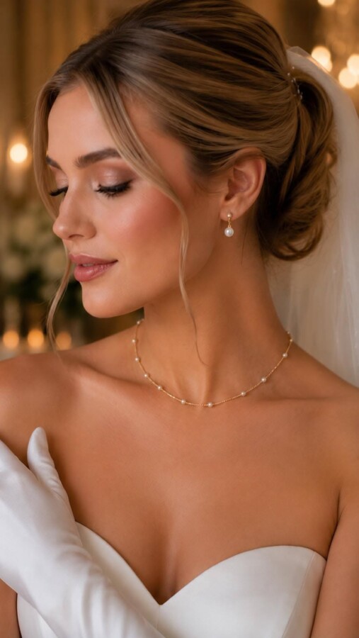 Bijoux mariage parure raffinée