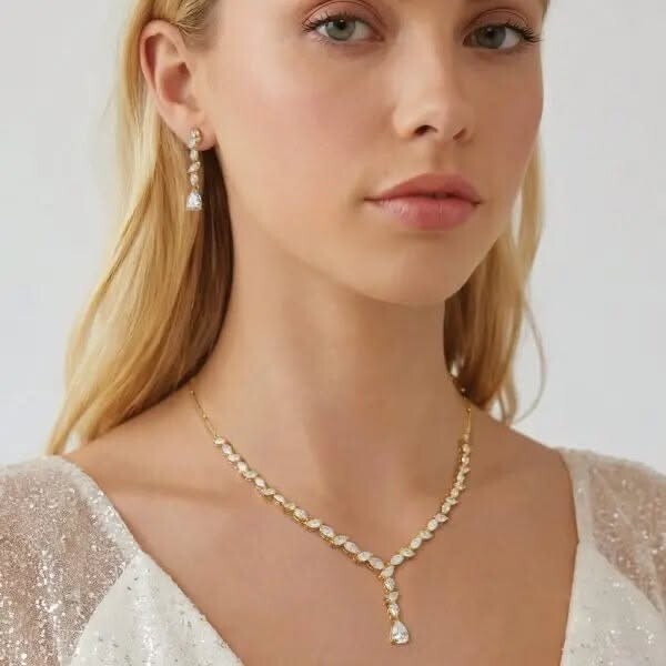 Ensemble parfait bijoux mariage