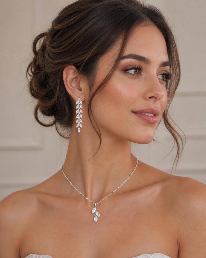 Ensemble parfait bijoux mariage