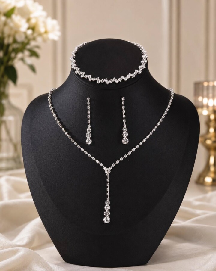Bijoux mariage parure raffinée