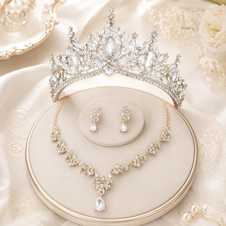 Parure bijoux mariage élégante
