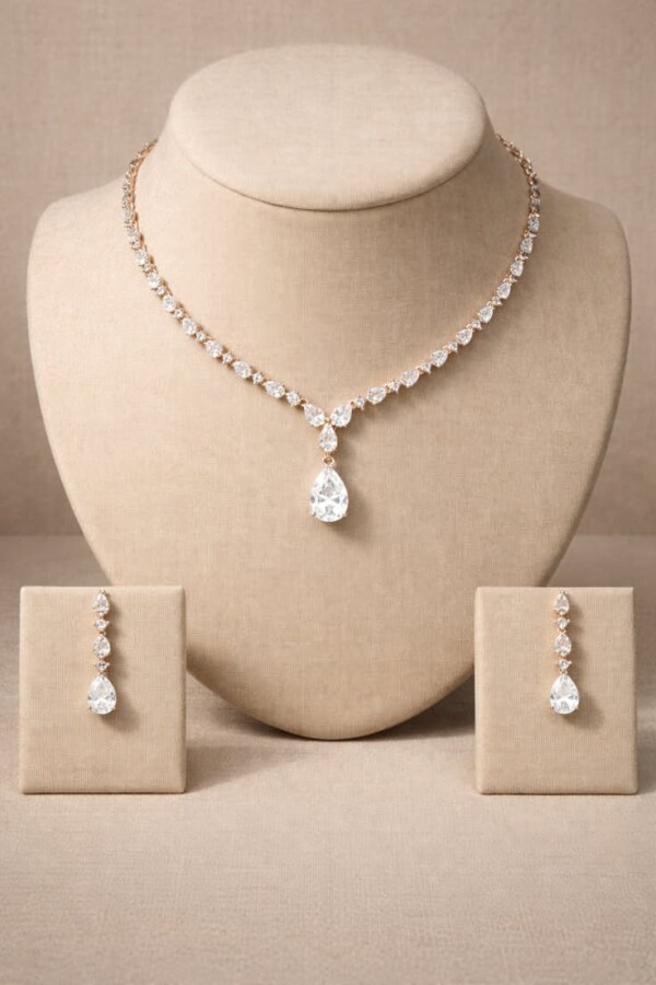 Bijoux mariage parure raffinée