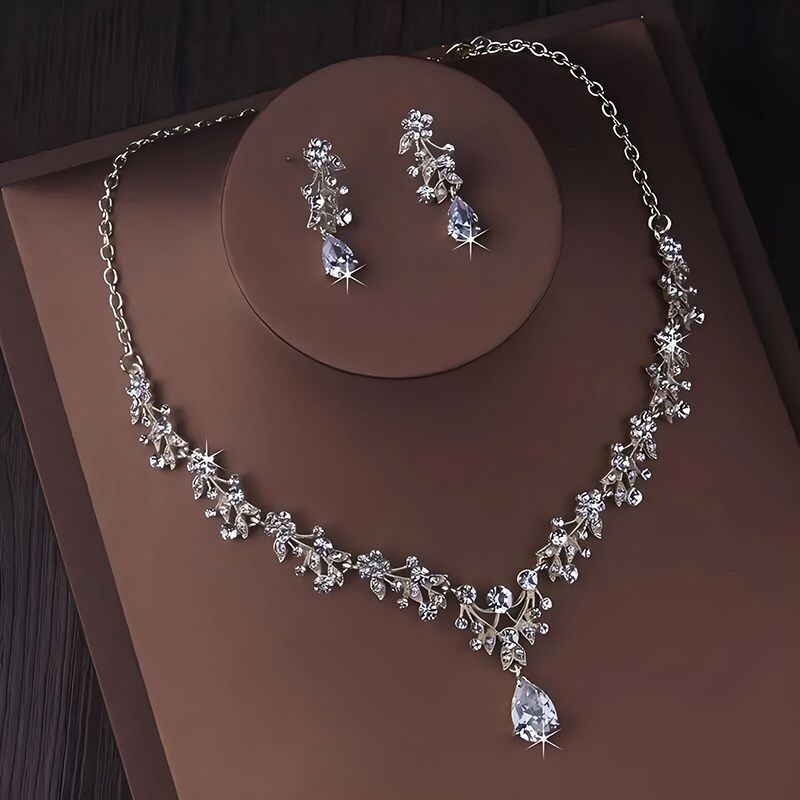 Parure nuptiale pour mariée