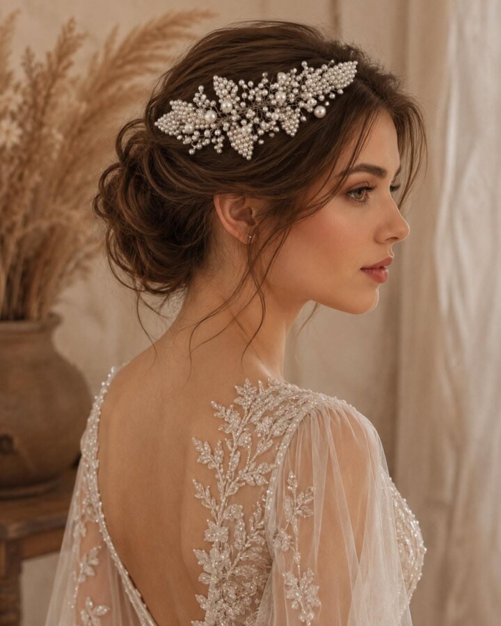 Bijoux raffinés pour coiffure