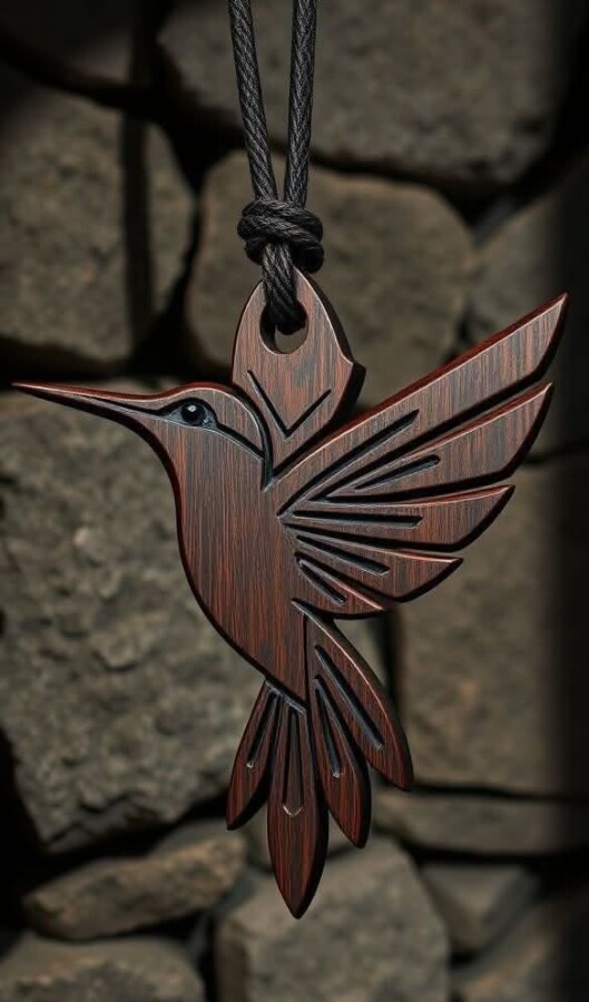 Bijoux en bois artisanaux
