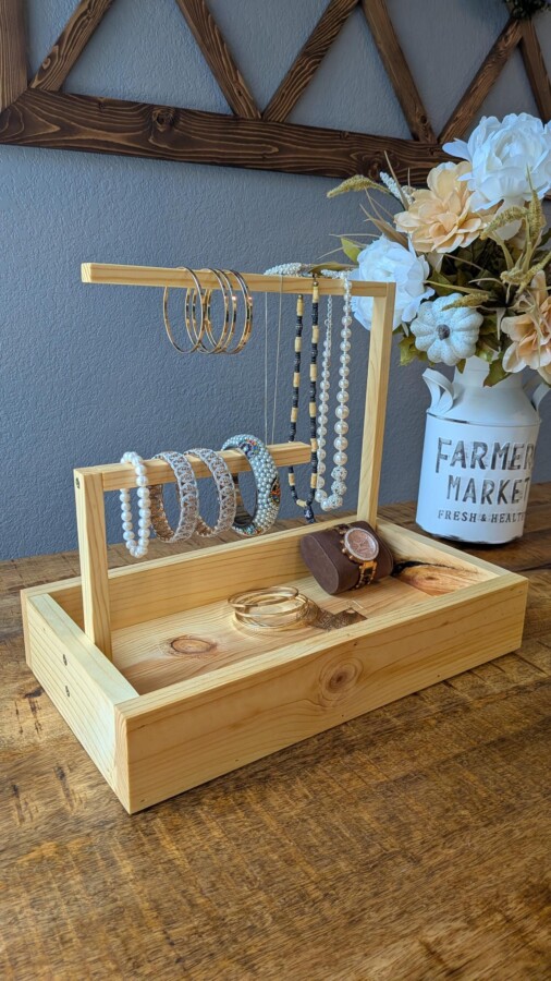Support naturel pour bijoux