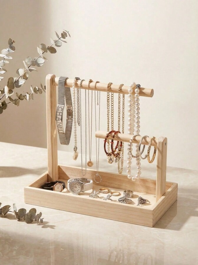 Support naturel pour bijoux