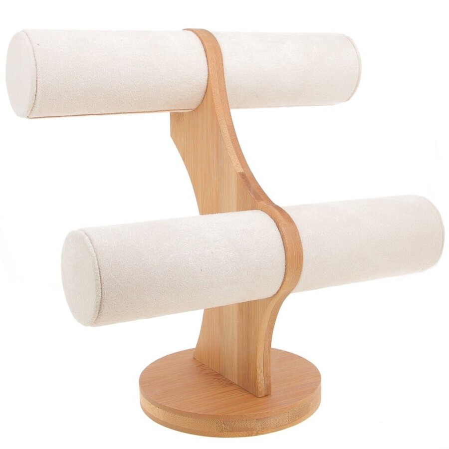 Présentoir en bois raffiné