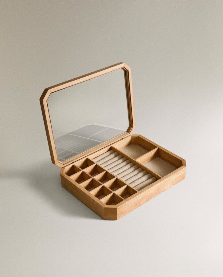 Rangement bijoux en bois