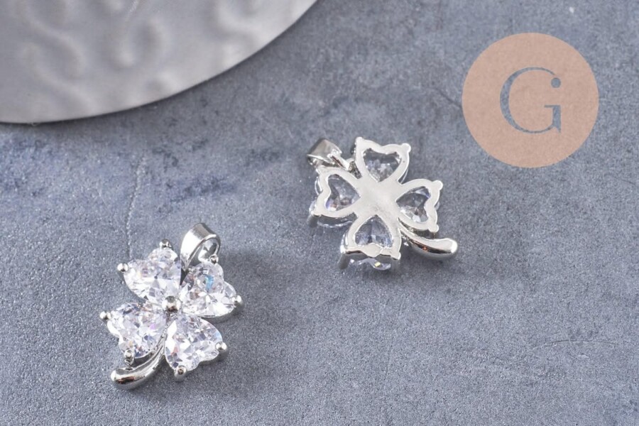 bague trèfle 4 feuilles