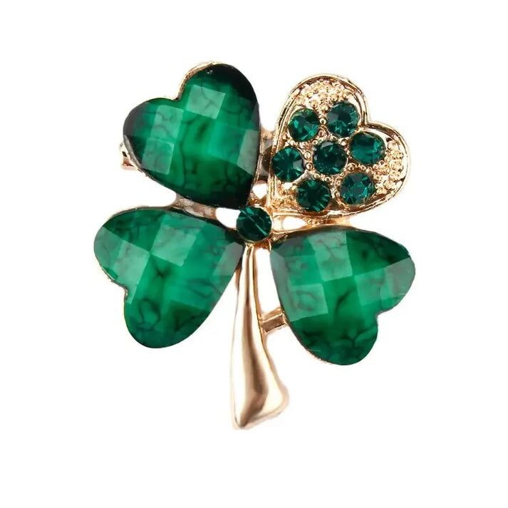 bracelet porte-bonheur trèfle