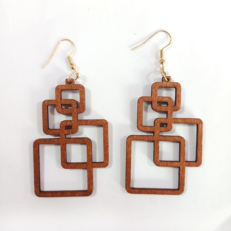 Bijoux artisanaux en bois