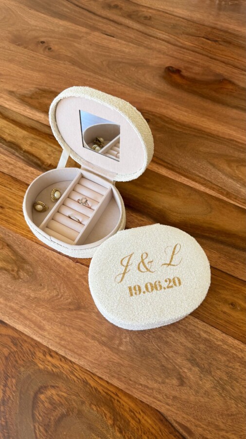 Coffret bijou personnalisé