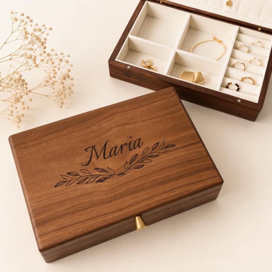 Boîte à bijoux unique