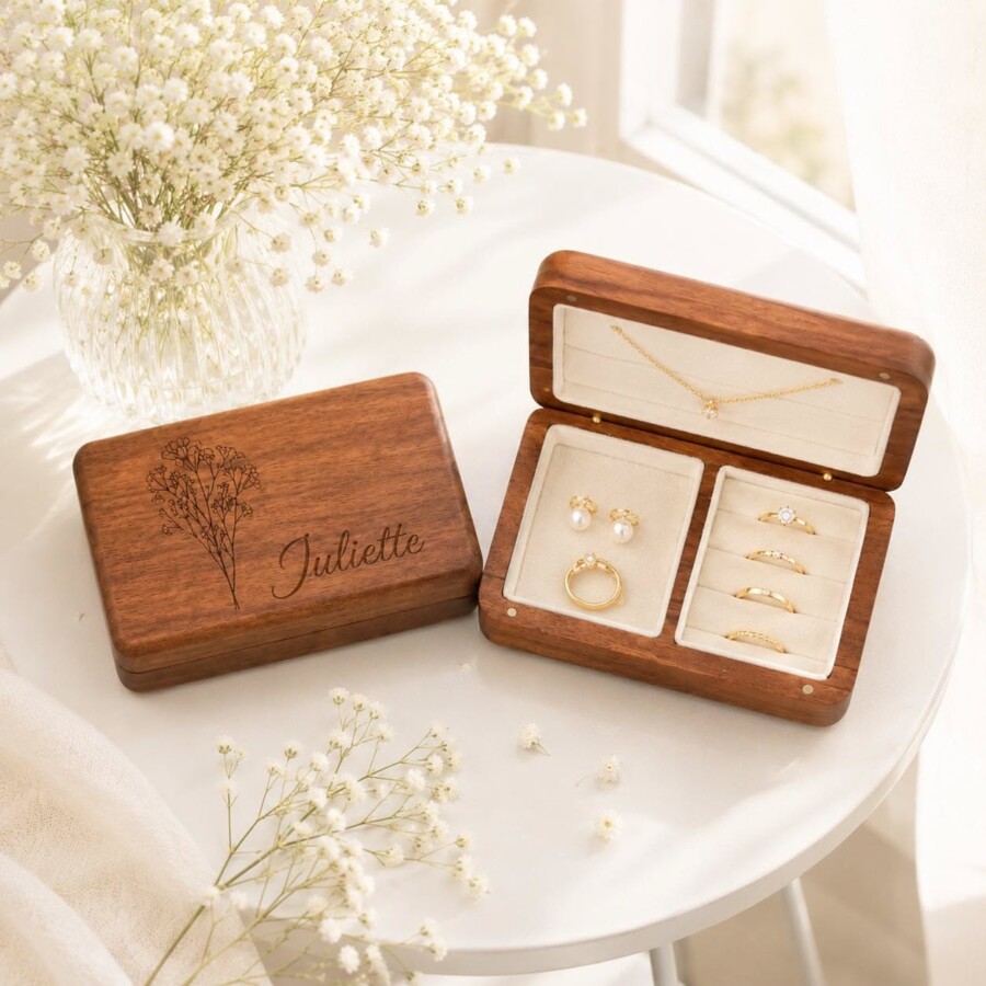 Boîte bijoux sur-mesure