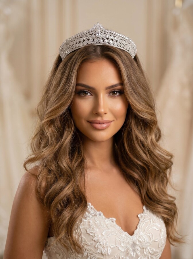 Couronne mariage élégante