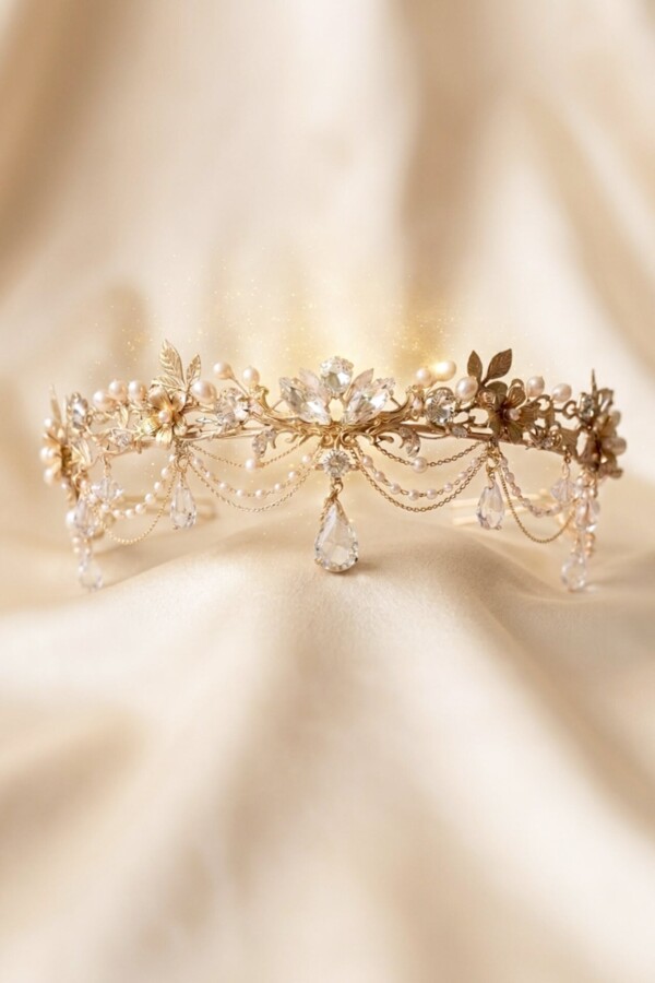 Bijoux de tête nuptiale